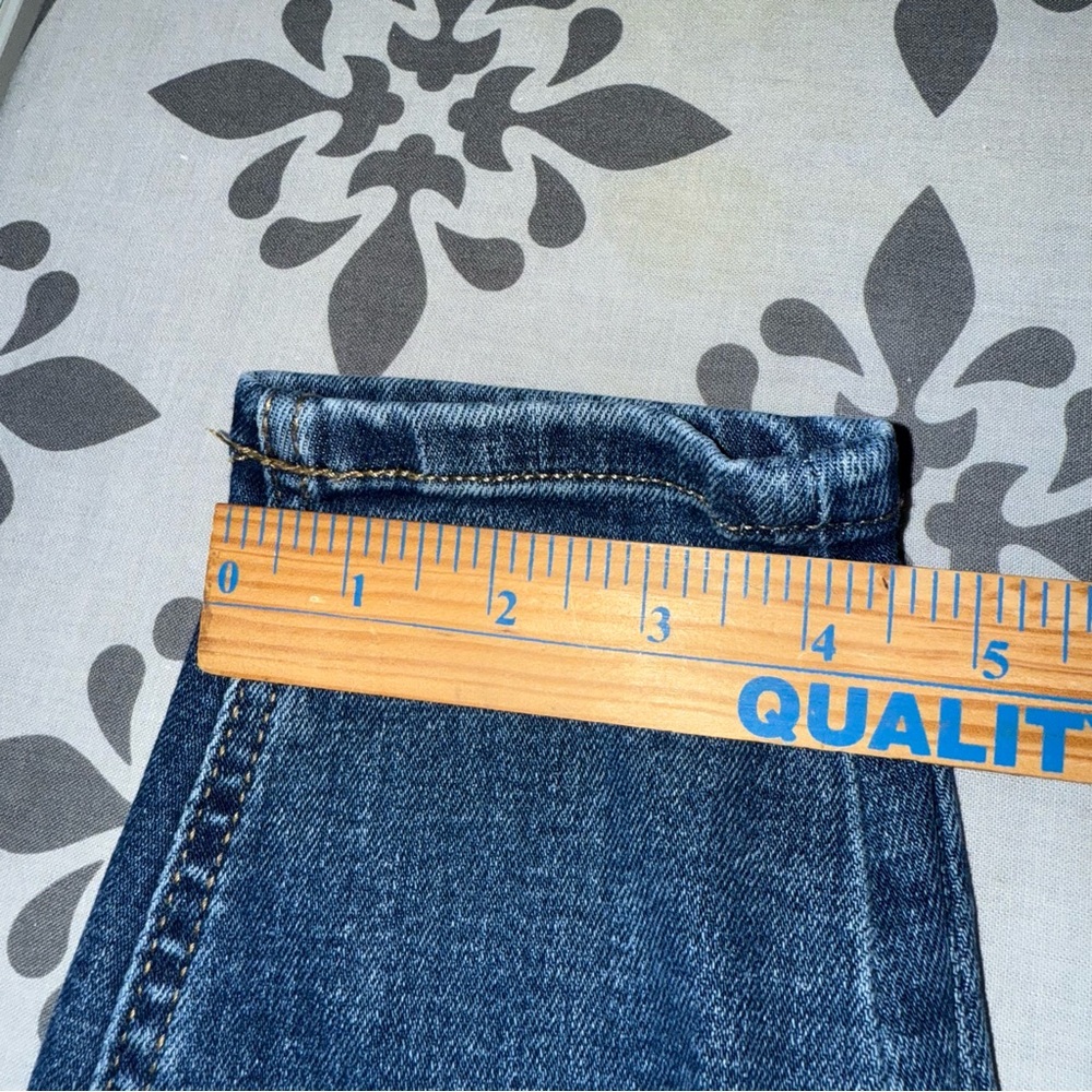 Maurices edgely High Rise super skinny Button-Fly Blue Jeans 8 short - Picture 9 of 9